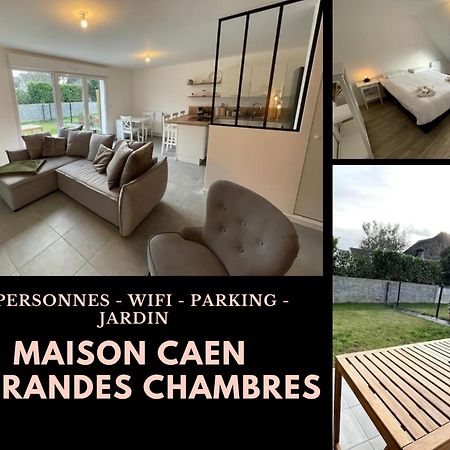 Freesia, Maison Neuve Avec Jardin Et Garage Caen Exterior photo
